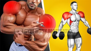 The Best Shoulder Workout For Growth  Gym Body Motivation [upl. by Yelrak]