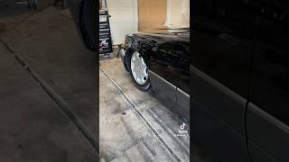 Mercedes Benz W140 S500 air ride install finished automobile mercedes mercedesamg bagged 90s [upl. by Yemar]