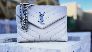 YSL Small LouLou bag  First Impressions  what fits  buying Pre Loved [upl. by Uokes]