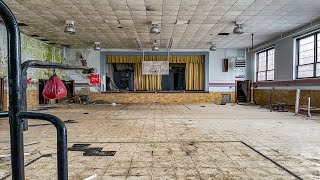 Someone was inside the abandoned elementary school with us [upl. by Einhapets]