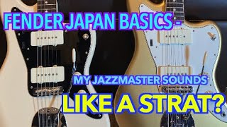 Fender Japan 101 Why doesnt my Jazzmaster sound like a Jazzmaster [upl. by Shaylah387]