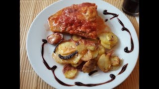 Gefüllte Zucchini mit Hackfleisch und Kartoffeln [upl. by Agustin]