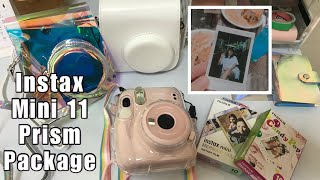 Unboxing Instax Mini 11 and accessories 📸  Philippines [upl. by Nivahb]