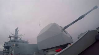 HMS Argyll conducts second set of Sea Ceptor missile test firings [upl. by Karin]