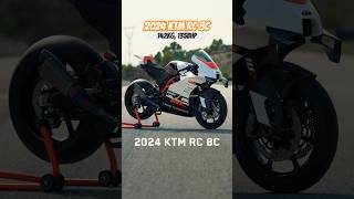 2024 KTM RC 8C Race Bike Unveiled  BikeWale shorts [upl. by Ilenay525]