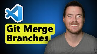 How to Git Merge Branches and Resolve Conflicts in VSCode [upl. by Halik]