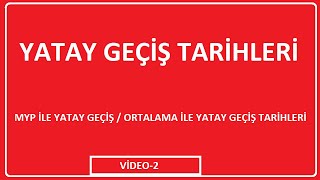 2024 YATAY GEÇİŞ BAŞVURU TARİHLERİ 2 MYP İLE YATAY GEÇİŞ TARİHLERİ ORTALAMA İLE YATAY GEÇİŞ [upl. by Einehpets865]