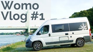 Womo Vlog 1 WohnmobilAbholung  YouTuberTreffen  San Bernardino Pass  Waldbrand  Toskana [upl. by Halbeib]