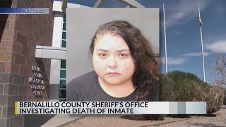 Bernalillo County Sheriffs Office investigating death of inmate at MDC [upl. by Spielman569]