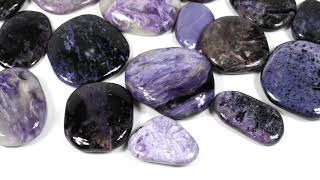 Charoite Palm Stones for Wellness [upl. by Melicent]