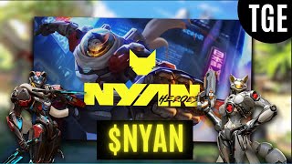 Top Web3 Competitive Shooter NyanHeroes TGE Launch of NYAN [upl. by Seuguh]