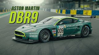 Onboard The Le Mans winning Aston Martin DBR9  HQ V12 sound [upl. by Akimot]