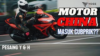 PESAING BARU CUBPRIK 2025  MOTOR CHINA VS Y15 VS RSX  VOGE FR150 [upl. by Dripps]