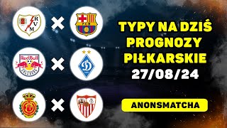 Najlepsze prognozy piłkarskie i typy bukmacherskie na dziś Rayo Vallecano  Barcelona [upl. by Aseeram]