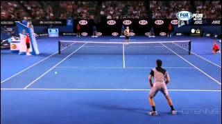 Djokovic vs Denis Istomin Australian Open 2014 HIGHLIGHTS Round 3 TRUE HD [upl. by Asseniv824]