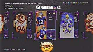 Opening My Free 99 BND S6 Set Token Pack In Madden 24 Ultimate Team [upl. by Merceer]