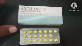 Amyline 25mg Tablet Uses in Urdu Amyline Tablet 25mg UsesAmyline Tablet Side EffectsAmitriptyline [upl. by Ram97]