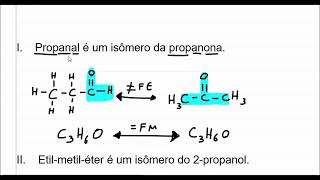 Como saber quais substâncias são isômeros [upl. by Elisa]