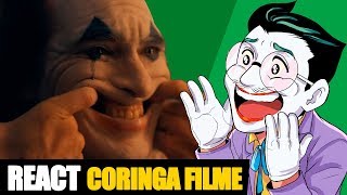 REAÇÃO NOVO TRAILER CORINGA  ANÁLISE [upl. by Strawn]