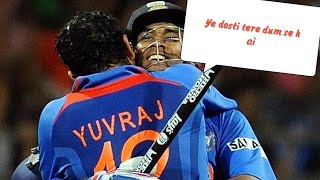 Yuvraj Singh and Dhoni friendship fttere jaisa yaar kahan [upl. by Akerdal]