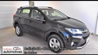 Novo Toyota RAV4  Detalhes  NoticiasAutomotivascombr [upl. by Oniliuqnart]