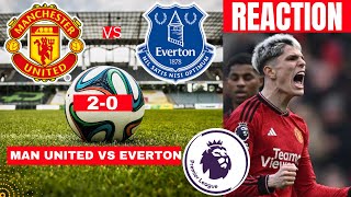 Manchester United vs Everton 20 Live Stream Premier League Football EPL Match Score Highlights FC [upl. by Henleigh]