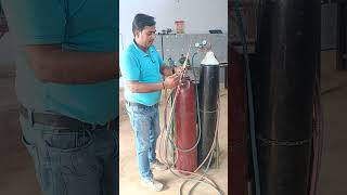 Oxy acetylene gas welding set equipmentITI fitter syllabus list of tools SL no 184 shorts [upl. by Ytsur]