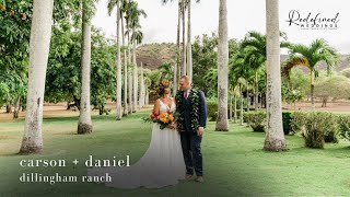 Dillingham Ranch  Oahu Hawaii Wedding Film [upl. by Yendys897]