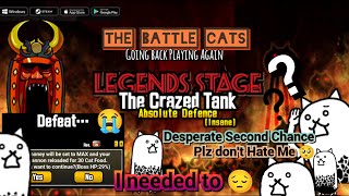 The Crazed Tank Noob Run 🥺 TheBattleCatsGoingBackPlayingAgainSeries [upl. by Kilian]