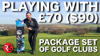 I play golf with a £70 90 PACKAGE SET [upl. by Ariahaj659]