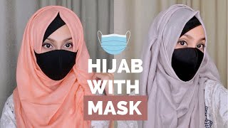 Hijab with Mask Tutorial 2022  Noshin Nower [upl. by Haily]