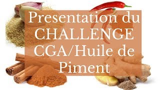 ➞ Challenge Pousse  Cannelle Gingembre Ail Huile de Piment [upl. by Oralee]