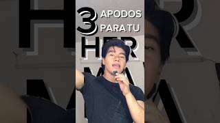 3 apodos para tu hermano parte 1 [upl. by Burrows]