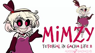 💞How to make MIMZY Hazbin Hotel in Gacha Life 2💞 gl2 hazbinhotel trendingvideo [upl. by Nylak]