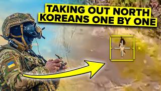 How Ukrainian FPV Drones Are OBLITERATING North Korean Troops [upl. by Florence]