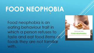 Food neophobia  Sign and symptom  Causes Diagnosis Treatment [upl. by Secnarf372]