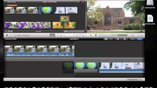 iMovie 11 Removing Video Frames While Preserving Audio [upl. by Idisahc]