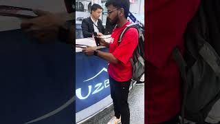 Purchasing SIM card for 100000 at Uzbekistan 😳  UZ🇺🇿 Ep01 [upl. by Issirk]