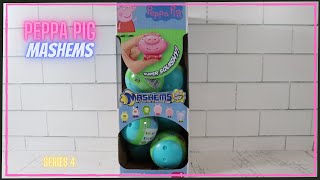 Unboxing Peppa Pig Mashems Series 4 Mystery Capsules [upl. by Ihcelek40]