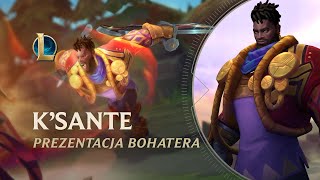 Prezentacja bohatera K’Santego  Rozgrywka — League of Legends [upl. by Azzil355]