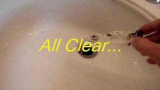 DIY How to Unclog Bathroom Sink [upl. by Sarita635]