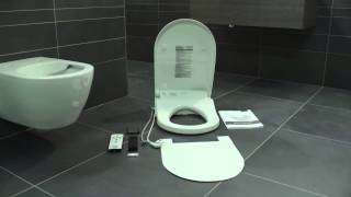 Villeroy amp Boch Montage DuschWC ViCleanU [upl. by Auqinimod]