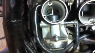 Carburetor trouble 1986 Honda VT700C [upl. by Winshell]