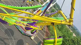 Paratrooper Ride POV ACE Amusements [upl. by Hazard211]