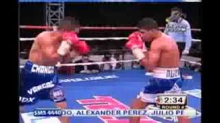 Pelea Roman Gonzalez Nic vs Manuel Vargas Mex  Canal 4  Boxing Studs  Prodesa Boxing [upl. by Ifen]