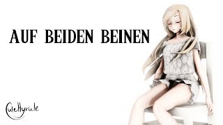 MMD Auf beiden Beinen English lyrics [upl. by Corel]