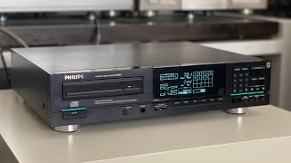 Philips CD880  Legendary CDPlayer  TDA1541A S1 Single Crown [upl. by Ahsini384]