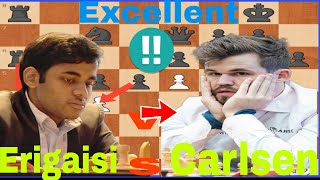 Erigaisi Arjun vs Magnus Carlsen  Meltwater Champions Chess Tour Finals 2022 [upl. by Duane]