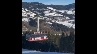 Skiing in Snow Space Salzburg  Wagrain Ski Amade Austria [upl. by Edgardo69]