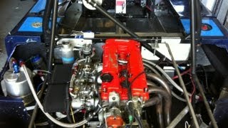 B16a weber carbs vtec killer in lola proto [upl. by Ettolrahs]